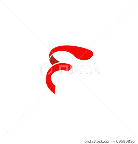 F letter initial logo design vector F letter initial logo design vector 69590856