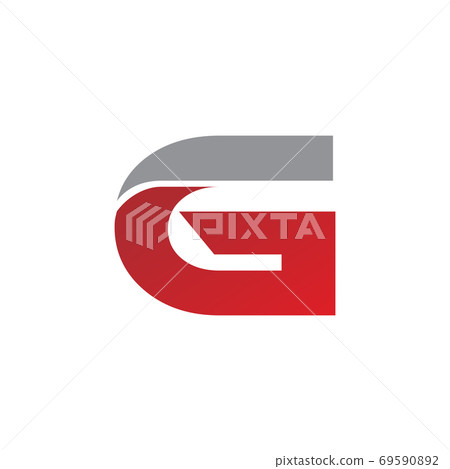 G letter initial logo design vector template - Stock Illustration ...
