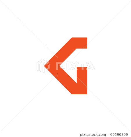 G letter initial logo design vector template - Stock Illustration ...