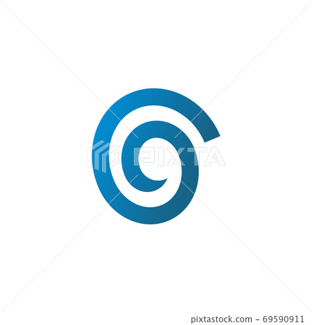 G letter initial logo design vector template - Stock Illustration ...