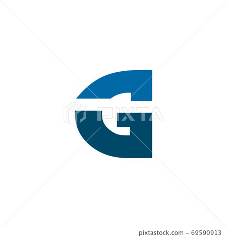 G letter initial logo design vector template - Stock Illustration ...