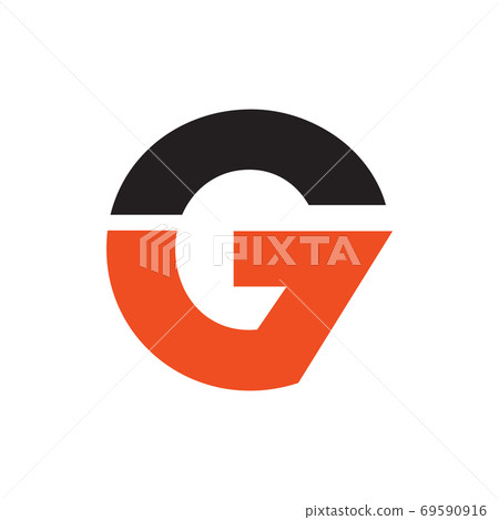 G letter initial logo design vector template - Stock Illustration ...