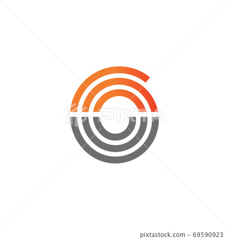 G letter initial logo design vector template - Stock Illustration ...