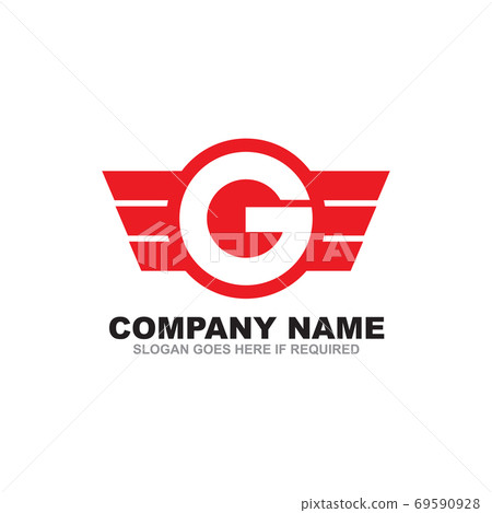 G letter initial logo design vector template - Stock Illustration ...