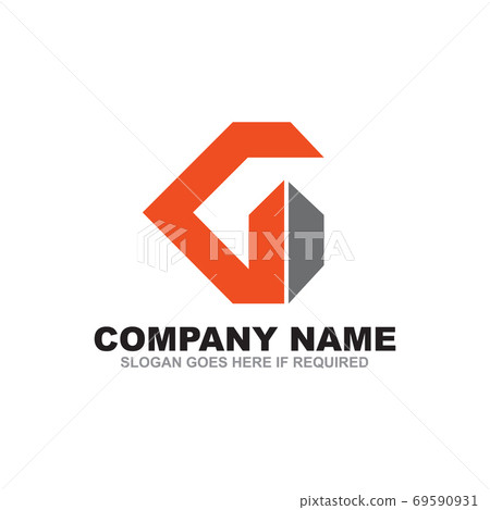 G letter initial logo design vector template - Stock Illustration ...