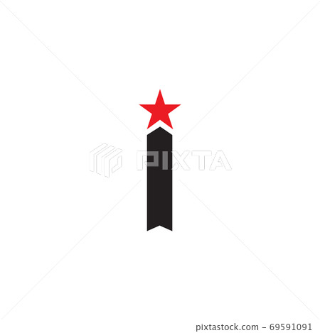 I letter initial logo design vector template - Stock Illustration ...