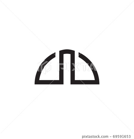 W letter initial icon logo design vector template - Stock Illustration ...