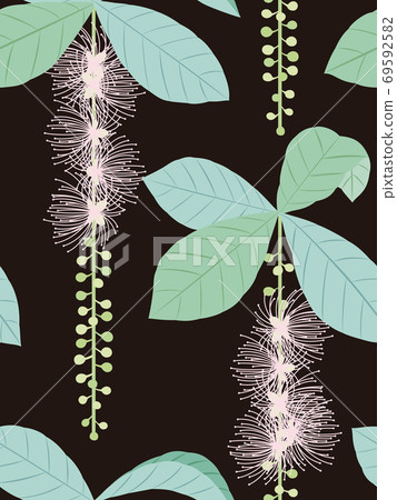 Sagaribana模式圖片黑色黑色 Sagaribana模式圖片黑色黑色 69592582