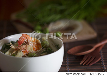 Thai local vegetable Thai local vegetable 69593517