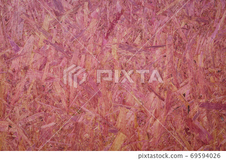 The texture of the pressed panel made of wood shavings. The texture of the pressed panel made of wood shavings. 69594026