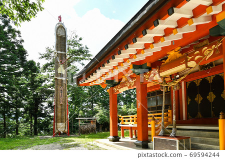 Haguro Shrine on Mt. Shinobu, Fukushima Haguro Shrine on Mt. Shinobu, Fukushima 69594244