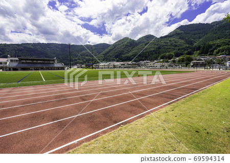 Niimi Disaster Prevention Park Athletics Stadium Soccer Field Niimi City, Okayama Prefecture 69594314