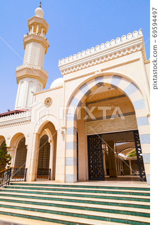 Sharif Hussein bin Ali Mosque, main entrance, Aqaba 69594497