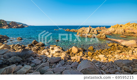 Colorful sea in Sardinia 69595215