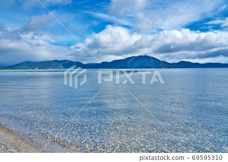 [Lake Biwa (Imazuhama Swimming Beach)] Hamabun, Imazu-cho, Takashima City, Shiga Prefecture 69595310