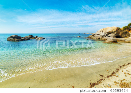 Rocks in Cala Caterina shore Rocks in Cala Caterina shore 69595424