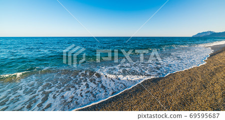 Sa Marina Tramalitza shore at sunset 69595687