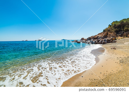 Sand and rocks in Santa Maria Navarrese Sand and rocks in Santa Maria Navarrese 69596091