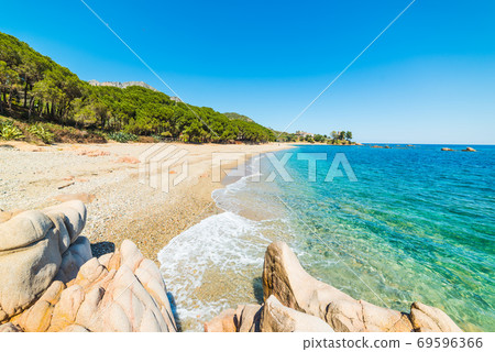 Colorful shore in Santa Maria Navarrese Colorful shore in Santa Maria Navarrese 69596366