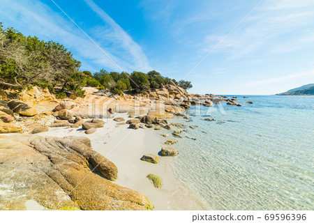 Beautiful rocks in Cala Pira 69596396
