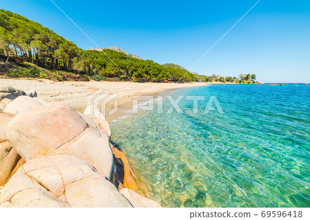 Turquoise water in Santa Maria Navarrese Turquoise water in Santa Maria Navarrese 69596418