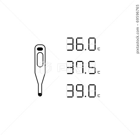 Icon for infectious disease control (temperature measurement) Icon for infectious disease control (temperature measurement) 69596765