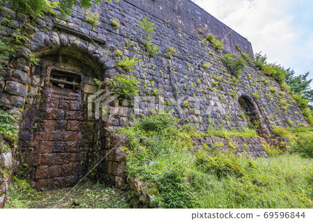 Niihama City, Ehime Prefecture, formerly known as Machu Picchu in the Orient, Tonaru Ore Storage Site 69596844