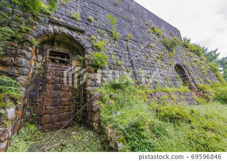 Niihama City, Ehime Prefecture, formerly known as Machu Picchu in the Orient, Tonaru Ore Storage Site 69596846