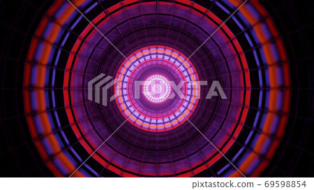 Infinite Circular Looping of Base Color Pallet 4k uhd 3d illustration background 69598854