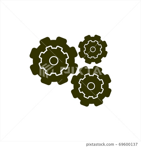 gear and settings vector icon 69600137