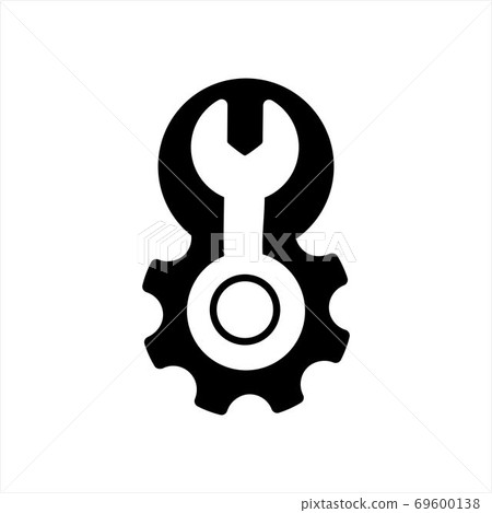 gear and settings vector icon gear and settings vector icon 69600138