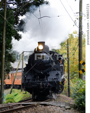 Gradient steam locomotive 69603723