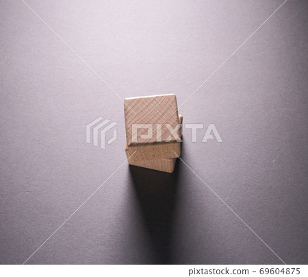 Wooden Geometric Shapes Cubes 69604875