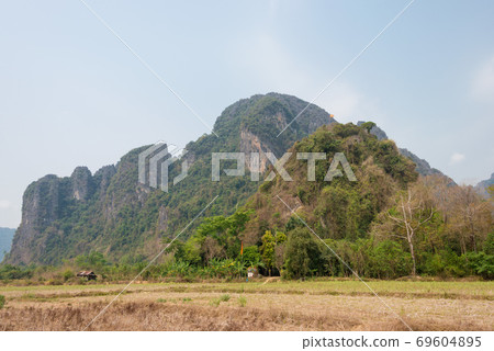 Van Vien老撾的風景Van Vien 69604895