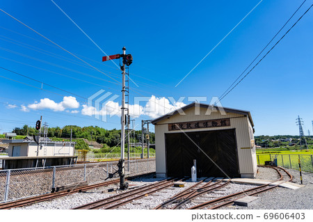 Inabe City, Mie Prefecture Light Railroad Museum and Sangi Railway Hokusei Line Narrow Gauge 69606403
