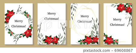 Christmas material frame 69608867