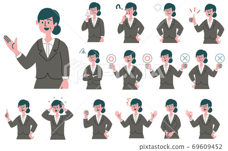 Suit female profession set 69609452