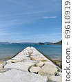 夏天的天空和大海 69610919