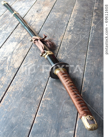 日本劍與豪華的鞘 69611608