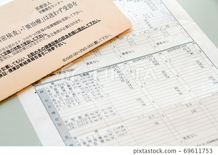 Notice of medical examination result Notice of medical examination result 69611753