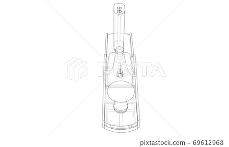 Jointer concept. 3d illustration Jointer concept. 3d illustration 69612968