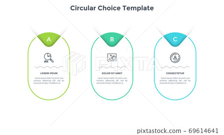Modern Infographic Options Banner Modern Infographic Options Banner 69614641