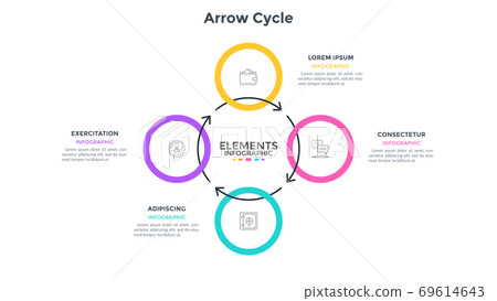 Modern Infographic Options Banner Modern Infographic Options Banner 69614643