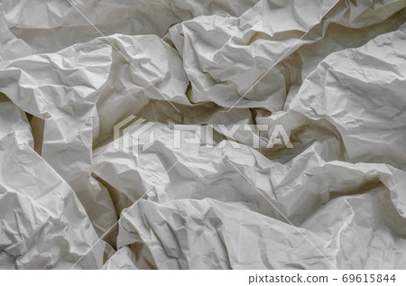 Texture of Crumpled Paper for Abstract Background. 69615844