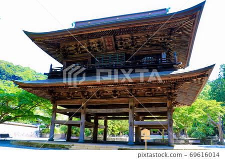 [鎌倉]恩卡庫寺的山門 69616014