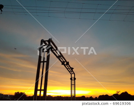 Very beautiful, attractive and dramatical sunset near lake .Very beautiful, attractive and dramatical sunset near lake . Very beautiful, attractive and dramatical sunset near lake .Very beautiful, attractive and dramatical sunset near lake . 69619306