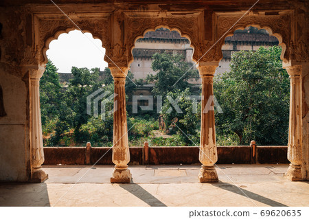 Orchha Fort Rai Parveen Mahal in Orchha, India 69620635