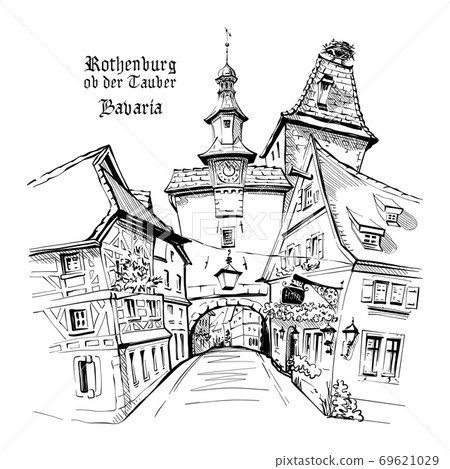 Rothenburg ob der Tauber, Germany 69621029