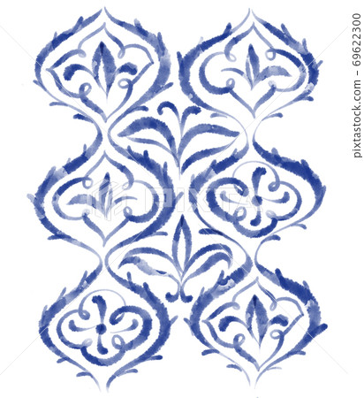 Art deco floral illustration Art deco floral illustration 69622300