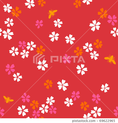 Vector botanical seamless pattern 69622965